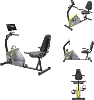 vidaXL Ligfiets Hometrainer Magnetisch met Hartslagmeter
