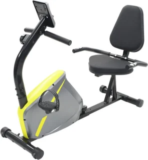 vidaXL Ligfiets Hometrainer Magnetisch met Hartslagmeter