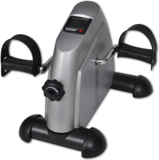vidaXL Mini Hometrainer Zilver