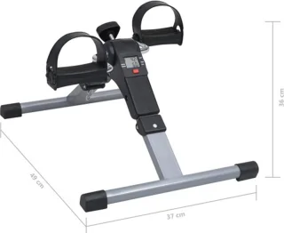 vidaXL Pedaaltrainer met LCD-display