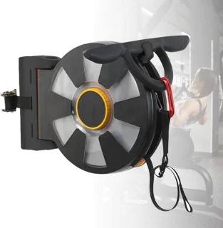 Vliegwiel trainer fitness station zwart