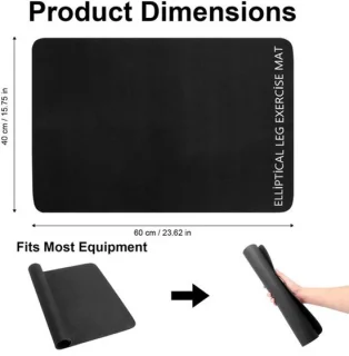 Vloerbeschermingsmat fitnessapparaat – 40 x 60 cm