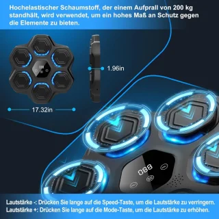 Wandgemonteerde Muziek Boksmachine