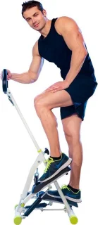 Wayflex Opvouwbare Stepper Hometrainer Wit/Zwart