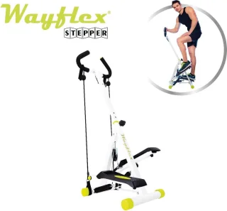 Wayflex Opvouwbare Stepper Hometrainer Wit/Zwart