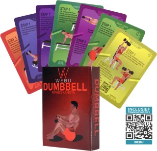 WEBU Deluxe Pack Workout Dobbelstenen en Kaarten