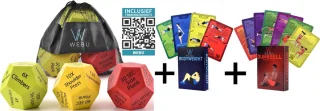 WEBU Workout Dobbelstenen en Workout Kaarten Set
