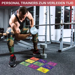 WEBU Workout Dobbelstenen en Workout Kaarten Set