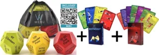 WEBU Workout Dobbelstenen en Workout Kaarten Set