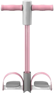 Weerstandstouw Pedaaltrekker - Banden Trainer 55 x 27 cm Roze