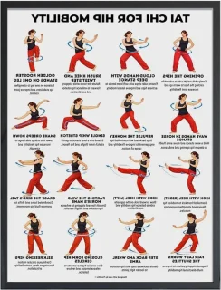 Workout poster oefengids wandkaart 15 x 20 cm
