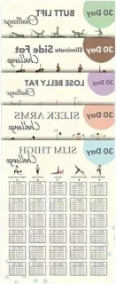 Workout posters