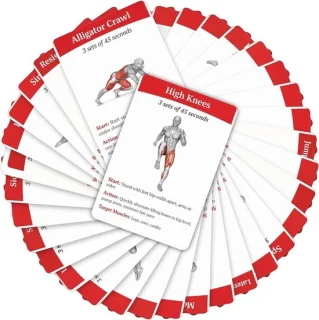 Workoutkaarten - fitnessgids