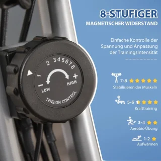 X-Bike 2-in-1 Opvouwbare Hometrainer