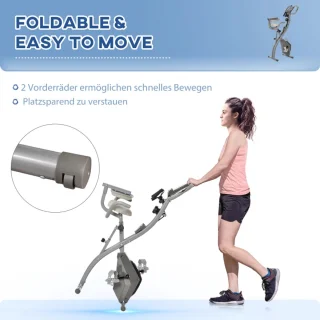 X-Bike 2-in-1 Opvouwbare Hometrainer