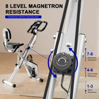 X-bike 3-in-1 Hometrainer Wit