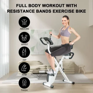 X-bike 3-in-1 Hometrainer Wit