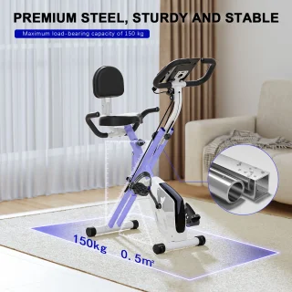 X-bike 3-in-1 Hometrainer Wit
