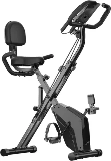 X-bike 3-in-1 Opvouwbare Hometrainer Zwart