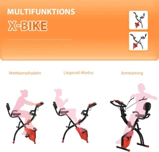 X-Bike Hometrainer - Rood