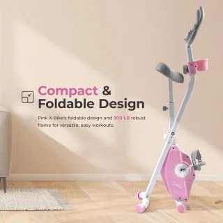 X-Bike Hometrainer Roze