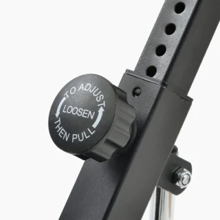 X-Bike magnetische opvouwbare hometrainer wit
