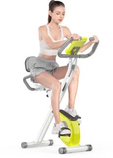 X-bike opvouwbare hometrainer groen-wit