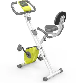 X-bike opvouwbare hometrainer groen-wit