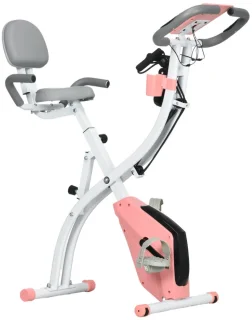 X-Bike Opvouwbare Hometrainer Roze