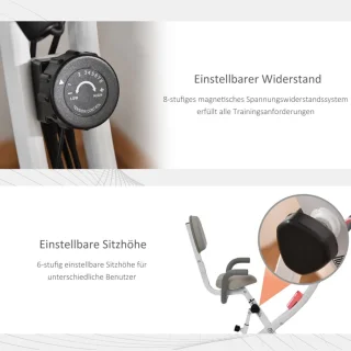 X-Bike Opvouwbare Hometrainer Roze