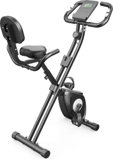 X-Bike Opvouwbare Hometrainer Zwart