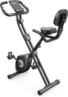 X-Bike Opvouwbare Hometrainer Zwart