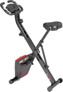 YEE GOO Opvouwbare Hometrainer Spinningfiets Zwart