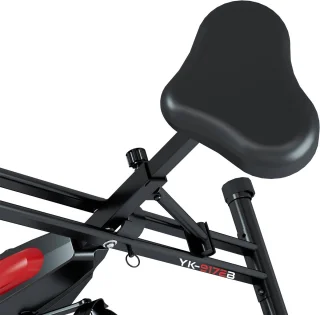 YEE GOO Opvouwbare Hometrainer Spinningfiets Zwart