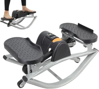 Zijdelingse Stepper - Trainingsapparaat - Zwart
