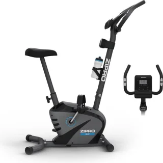 Zipro Beat Hometrainer magnetische fiets zwart/grijs