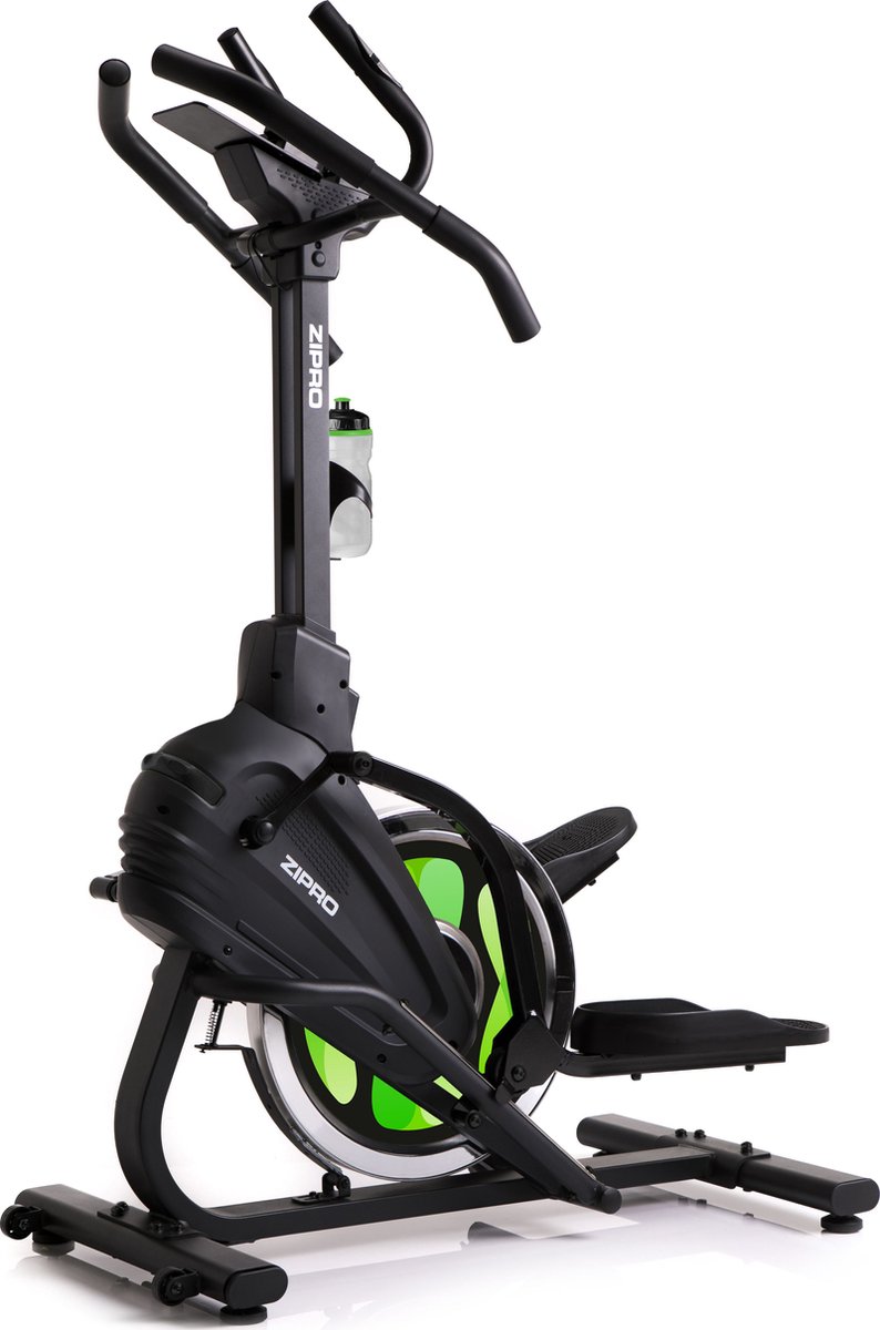 De Zipro Climber Magnetische Crosstrainer zwart/groen in één oogopslag