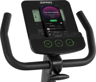 Zipro Easy Hometrainer Elektromagnetische Fiets Grijs Groen