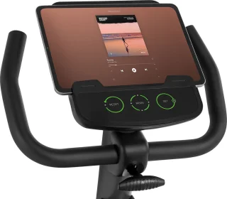 Zipro Easy Hometrainer Elektromagnetische Fiets Grijs Groen