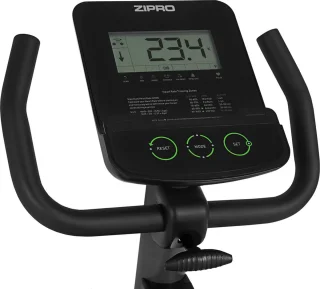 Zipro Easy Hometrainer Elektromagnetische Fiets Grijs Groen
