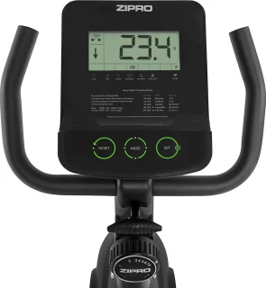Zipro Easy Hometrainer Elektromagnetische Fiets Grijs Groen