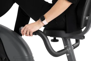 Zipro Easy Hometrainer Elektromagnetische Fiets Grijs Groen