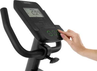 Zipro Easy Hometrainer Elektromagnetische Fiets Grijs Groen