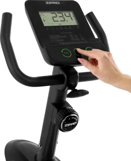 Zipro Easy Hometrainer Elektromagnetische Fiets Grijs Groen