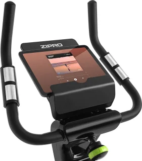 Zipro iConsole+ Rook Elektromagnetische Hometrainer Grijs/Groen
