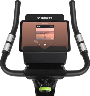 Zipro iConsole+ Rook Elektromagnetische Hometrainer Grijs/Groen