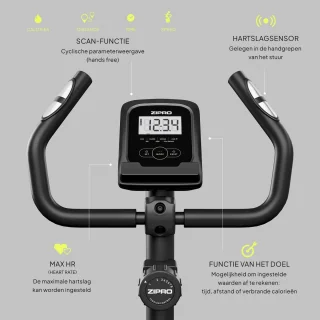 Zipro One S Gold Hometrainer Zwart/Goud
