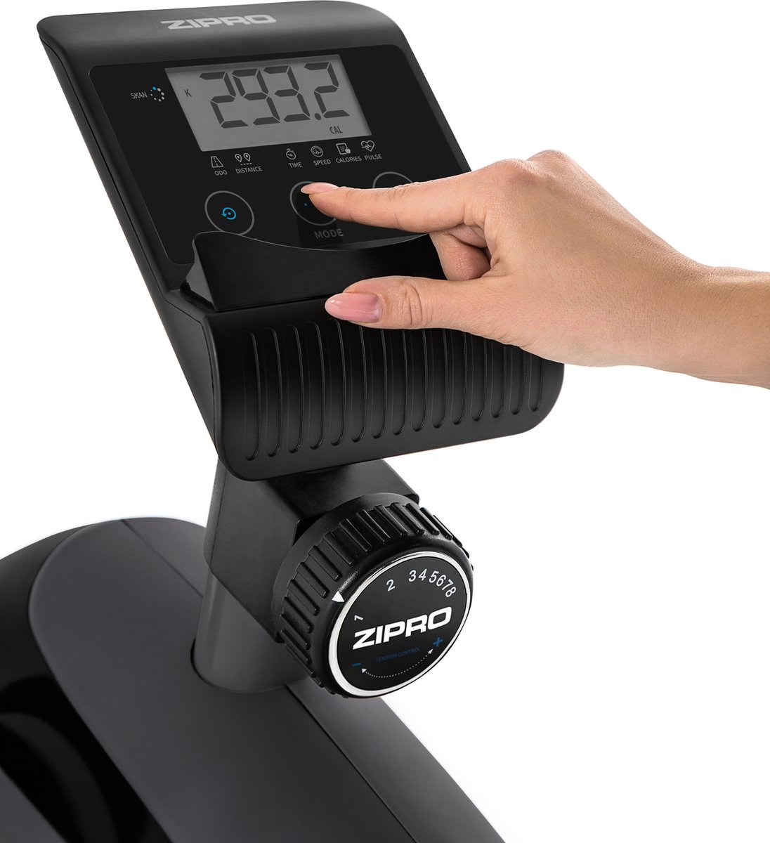 Wat vinden we goed aan de Zipro Vision Magnetische Hometrainer Fiets zwart/grijs