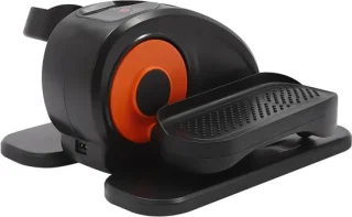 Zittende elliptische trainer - Oranje/Zwart