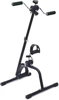 Zittende hometrainer zwart